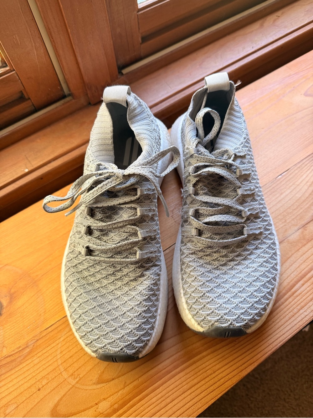 NOBULL Light Gray Knit Athletic Sneakers